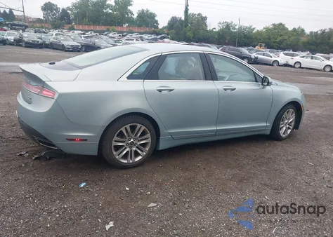 2014 Lincoln Mkz Hybrid from USA, damaged, VIN 3LN6L2LU4ER833072